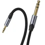 CABLE AUDIO ESTEREO JACK 3.5/M JACK 6.3/M 3 M GRIS VENTION